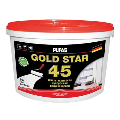 PUFAS GOLD STAR 45 ACRYLIC 