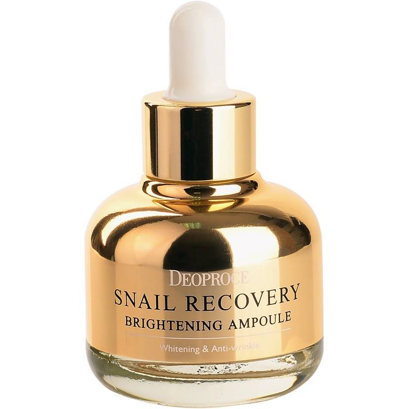 Deoproce Snail Recovery Brightening Ampoule Snail Mucin Face Serum 