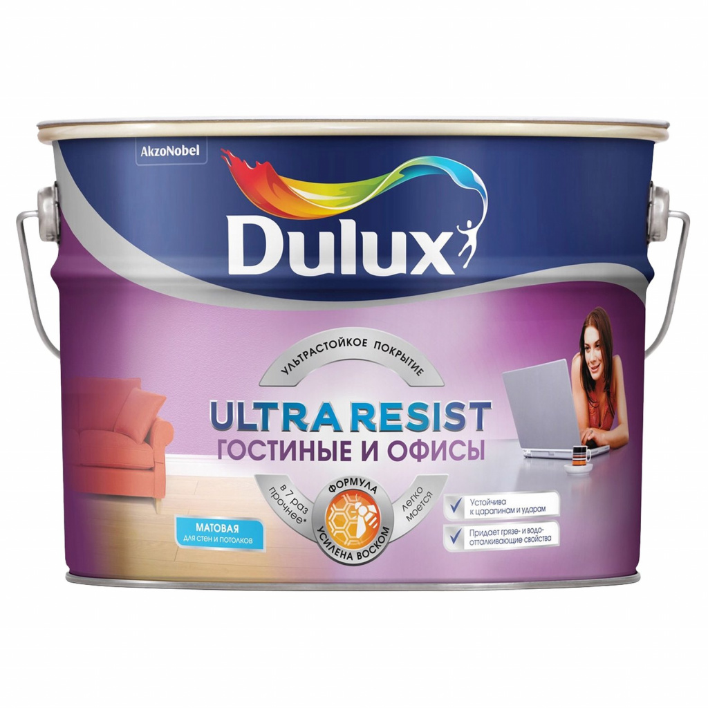 Dulux Ultra Resist for children matte BW 