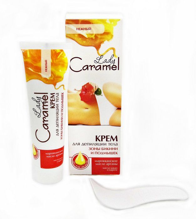 Caramel Depilatory cream for bikini and underarms.jpg 