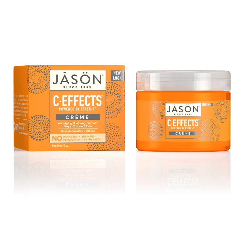 Jason Vitamin C Face Line Anti Aging Night Face Cream Ester-C Creme 
