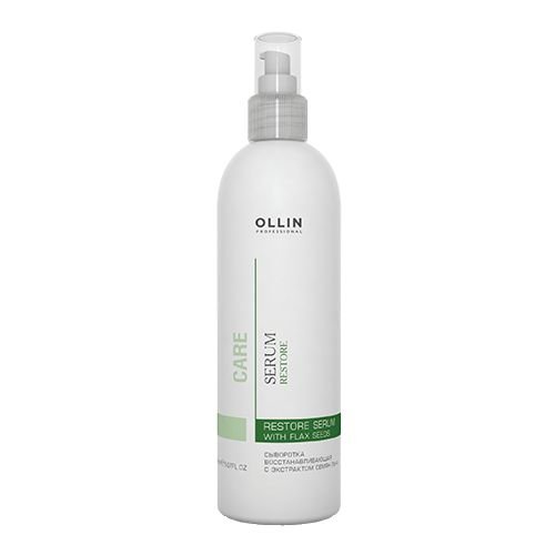 OLLIN Professional Care Revitalizing serum with flax seed extract for hair 