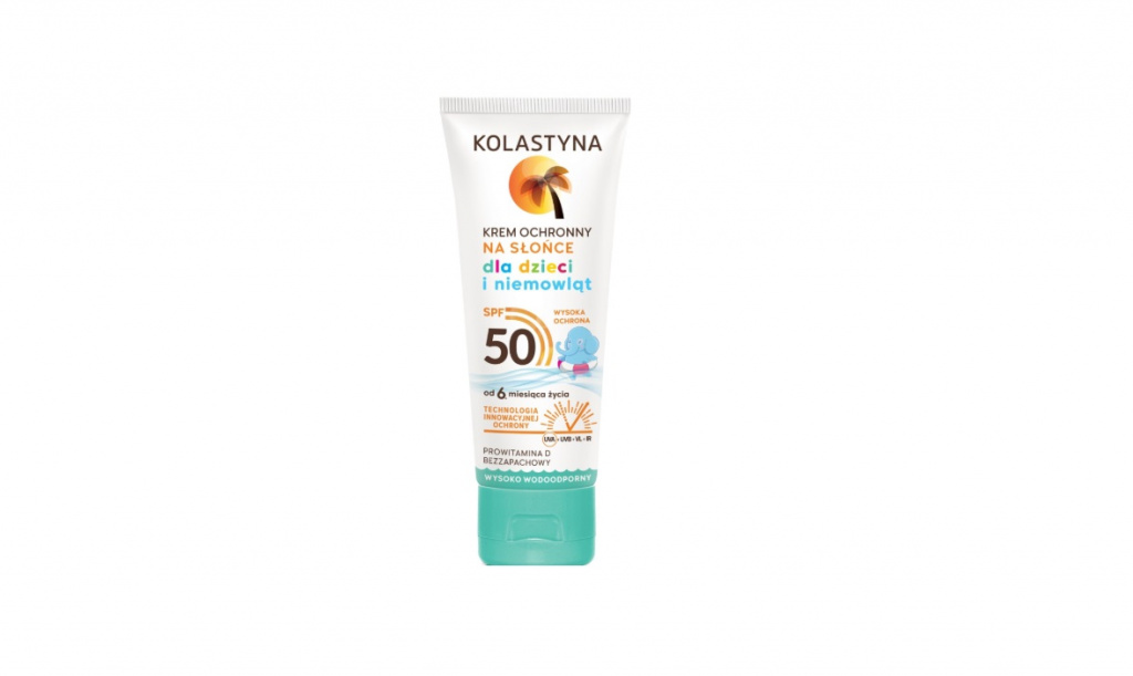 Kolastyna Sunscreen cream for children and babies SPF-50 