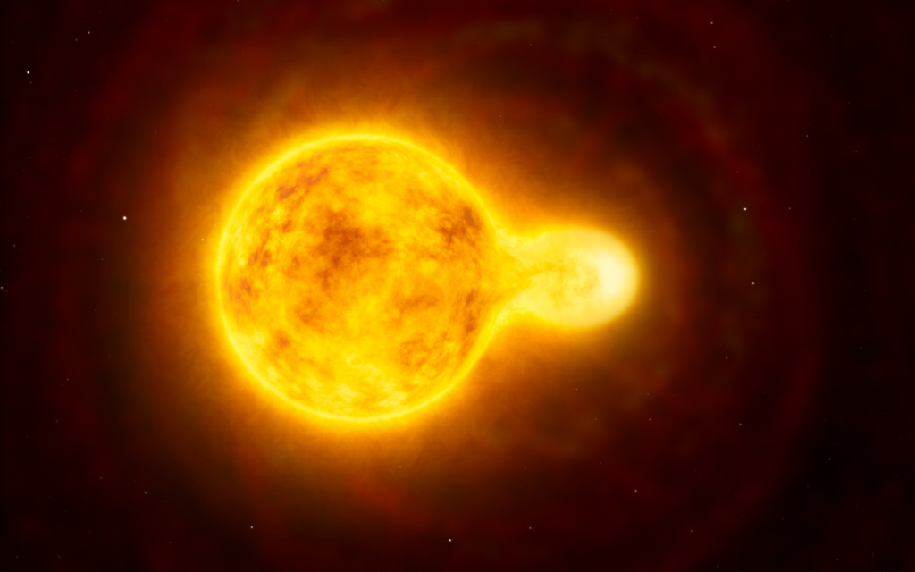 V766 Centauri (1315 solar radii) 