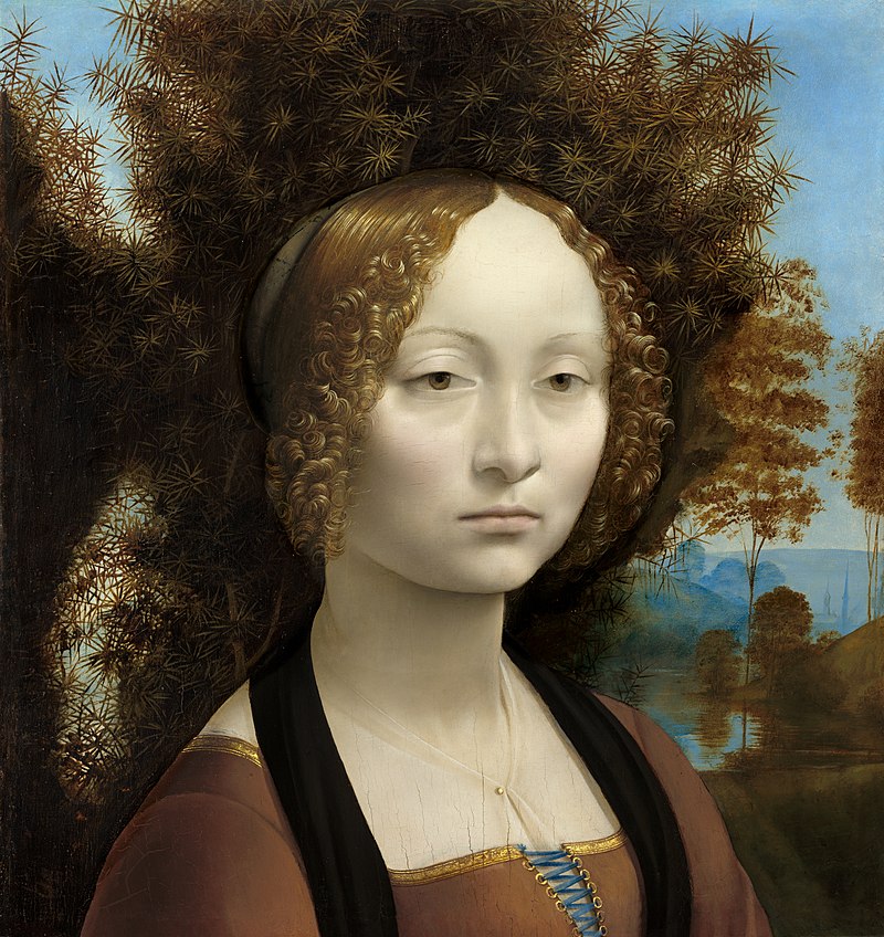 Portrait of Ginevra de Benchi 