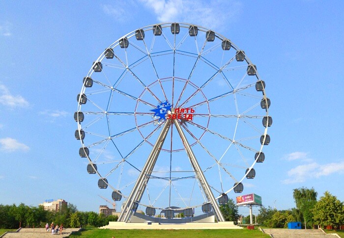10 tallest Ferris wheels in Russia