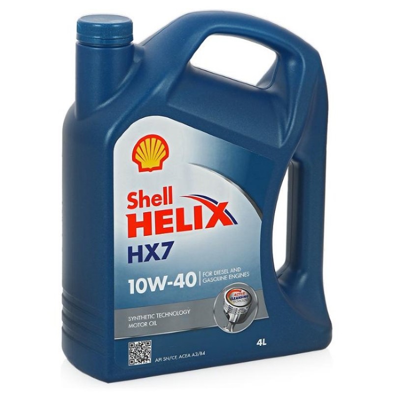 SHELL Helix HX7 10W-40 4 l 