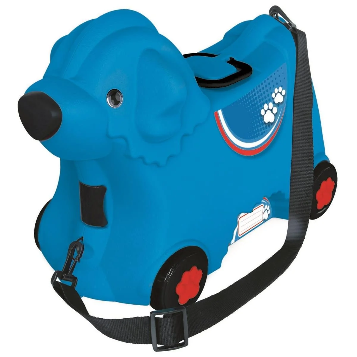 Suitcase BIG Dog blue 