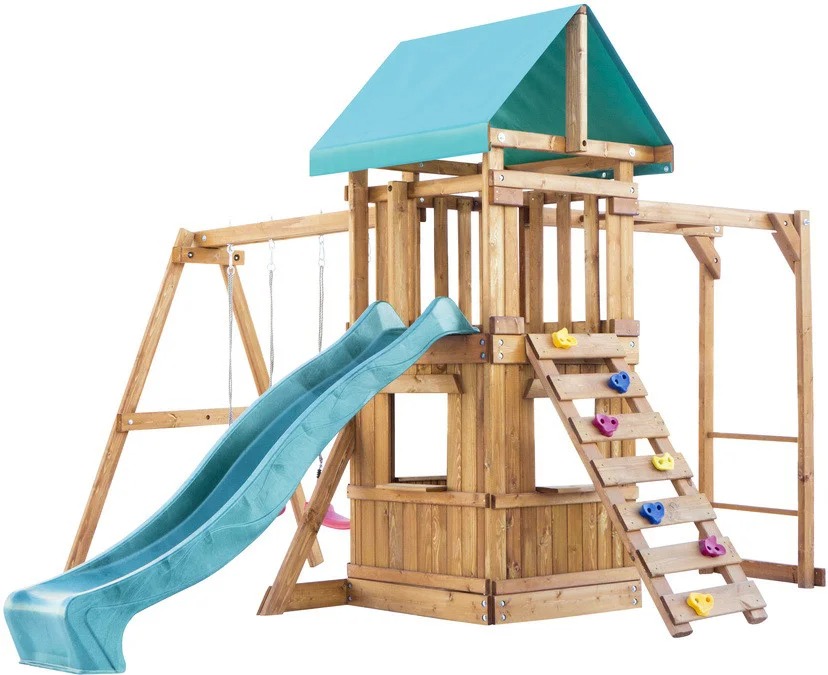 BABYGARDEN WITH CLIMB AND SLIDE 2.4 M 