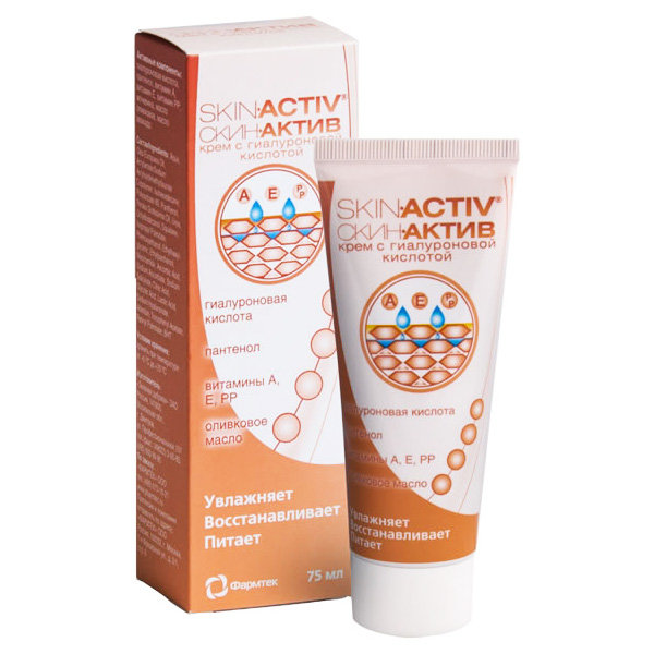 SKIN-ACTIVE CREAM WITH HYALURONIC ACID GREEN OAK 