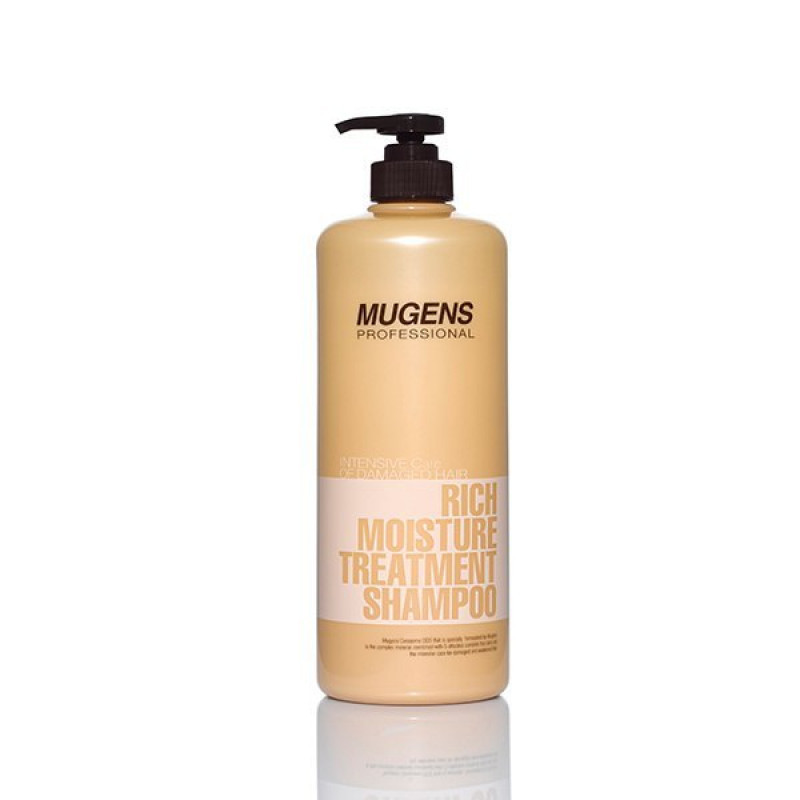 Welcos shampoo Mugens Rich Moisture Treatment 