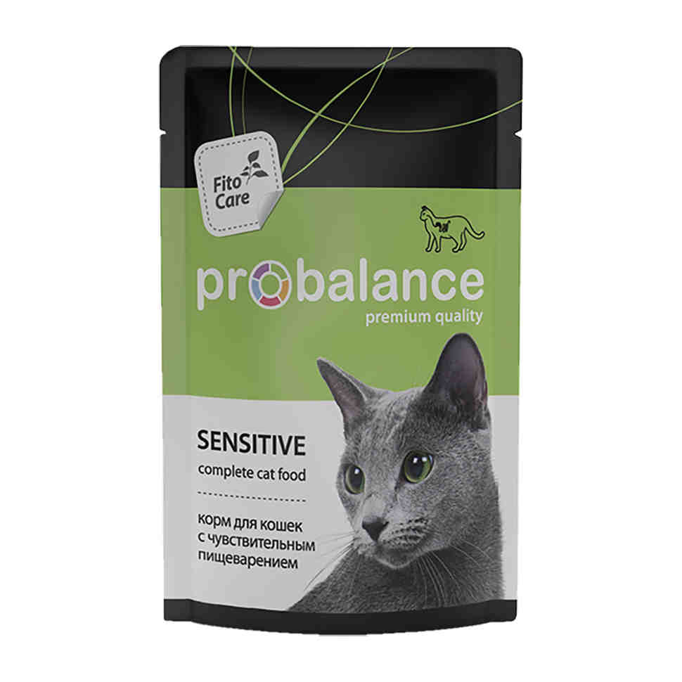 FOOD FOR CATS PROBALANCE 1 PC.  SENSITIVE CANNED 0.085 KG 