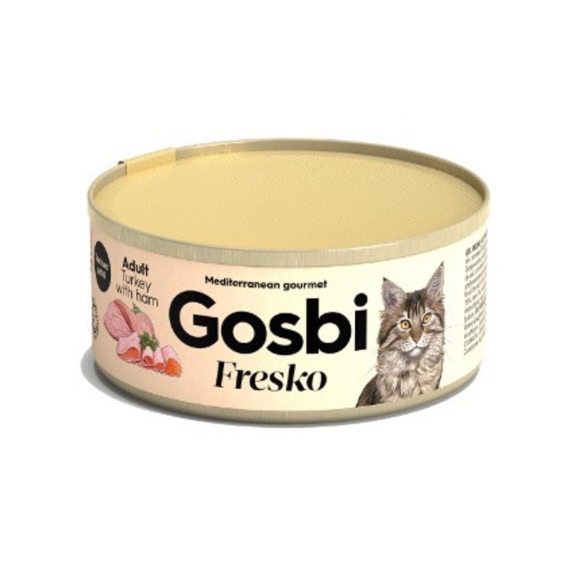 WET FEED GOSBI FRESKO FOR ELDERLY CATS MEAT PIR 70 G 