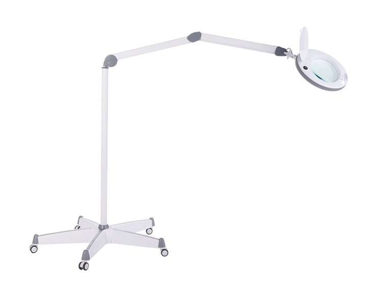 Cosmetological lamp-magnifying glass Atis-Med LL-5 on a tripod with RU 
