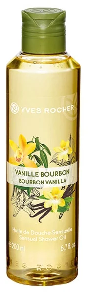 YVES ROCHER BOURBON VANILLA SHOWER OIL 