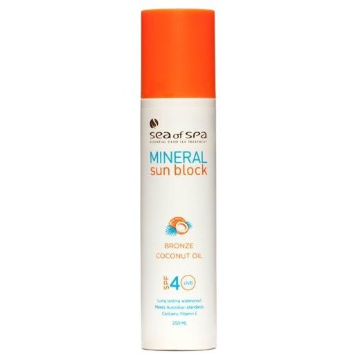 Sea of ​​Spa Mineral Sun Block Bronze Carrot SPF 4 Intensive Tanning Oil 