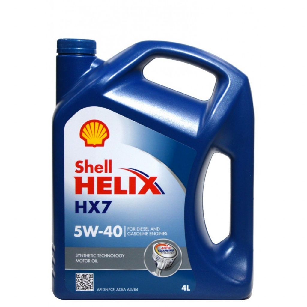 SHELL HELIX HX7 5W-40 4L 