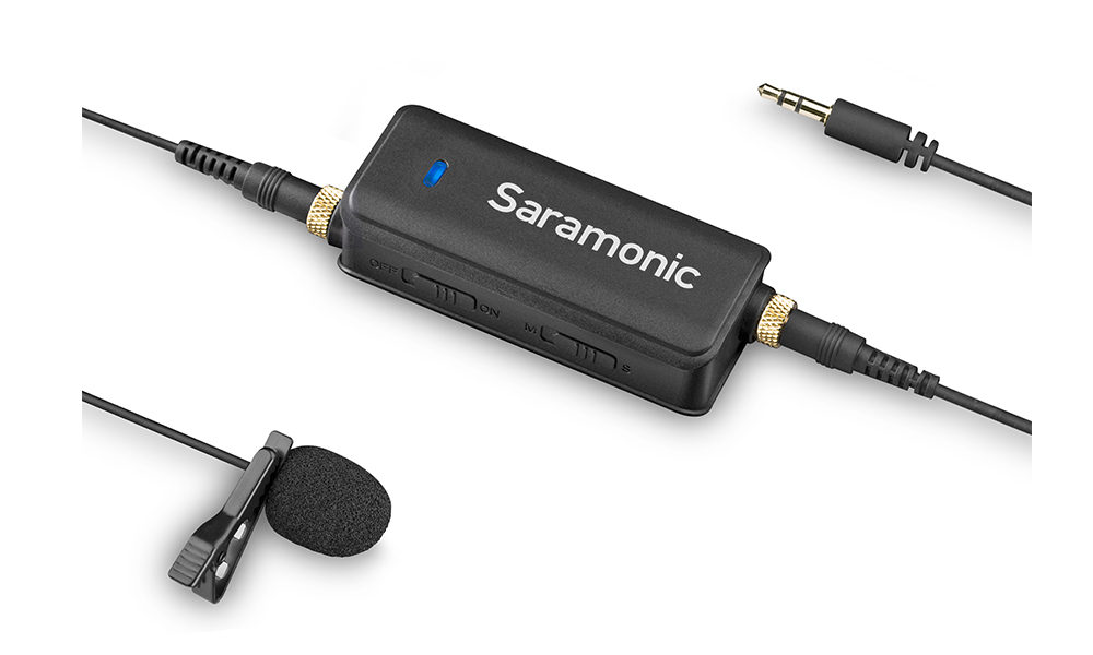 SARAMONIC LavMic with audio mixer 