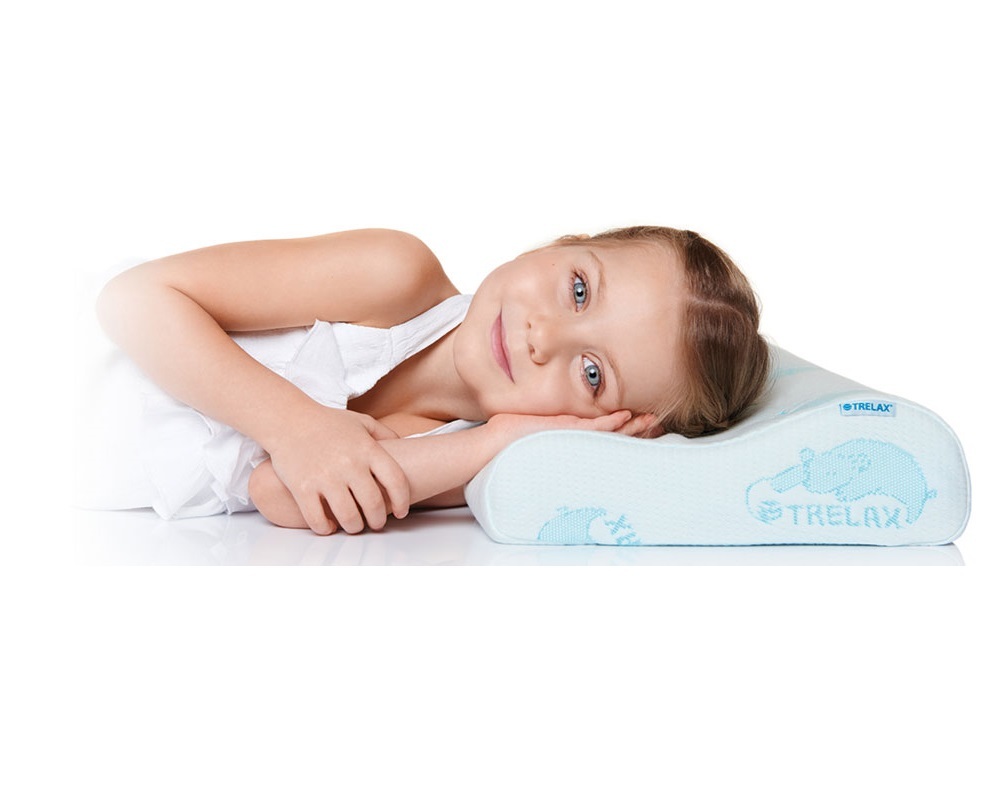 Orthopedic pillow with memory effect for children from 3 years old TRELAX RESPECTA BABY art.  P35 