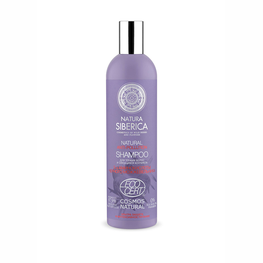 Natura Siberica Anti-pollution shampoo for fine hair and split ends 