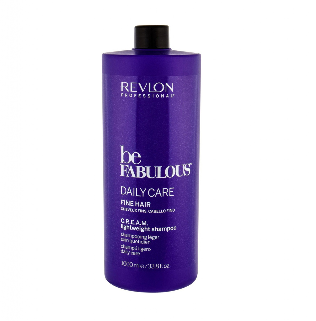 REVLON PROFESSIONAL Shampoo for fine hair Be Fabulous Daily Care Fine Hair C.R.E.A.M.  lightweight