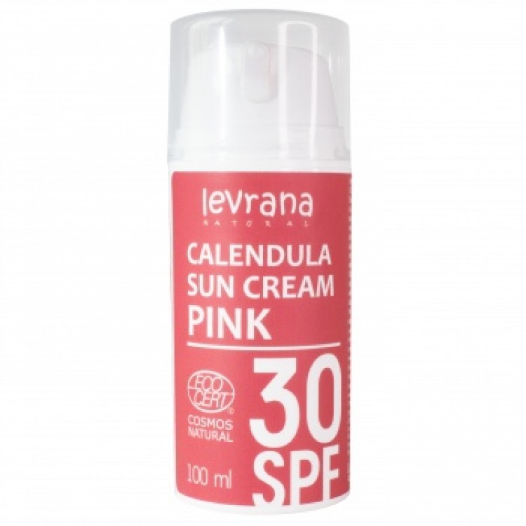 Levrana Sunscreen Calendula Pink SPF 30 