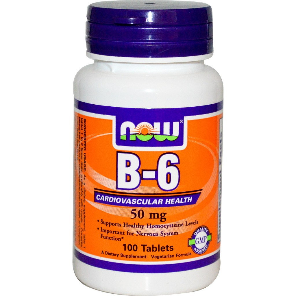 NOW Foods B-6 50 mg 