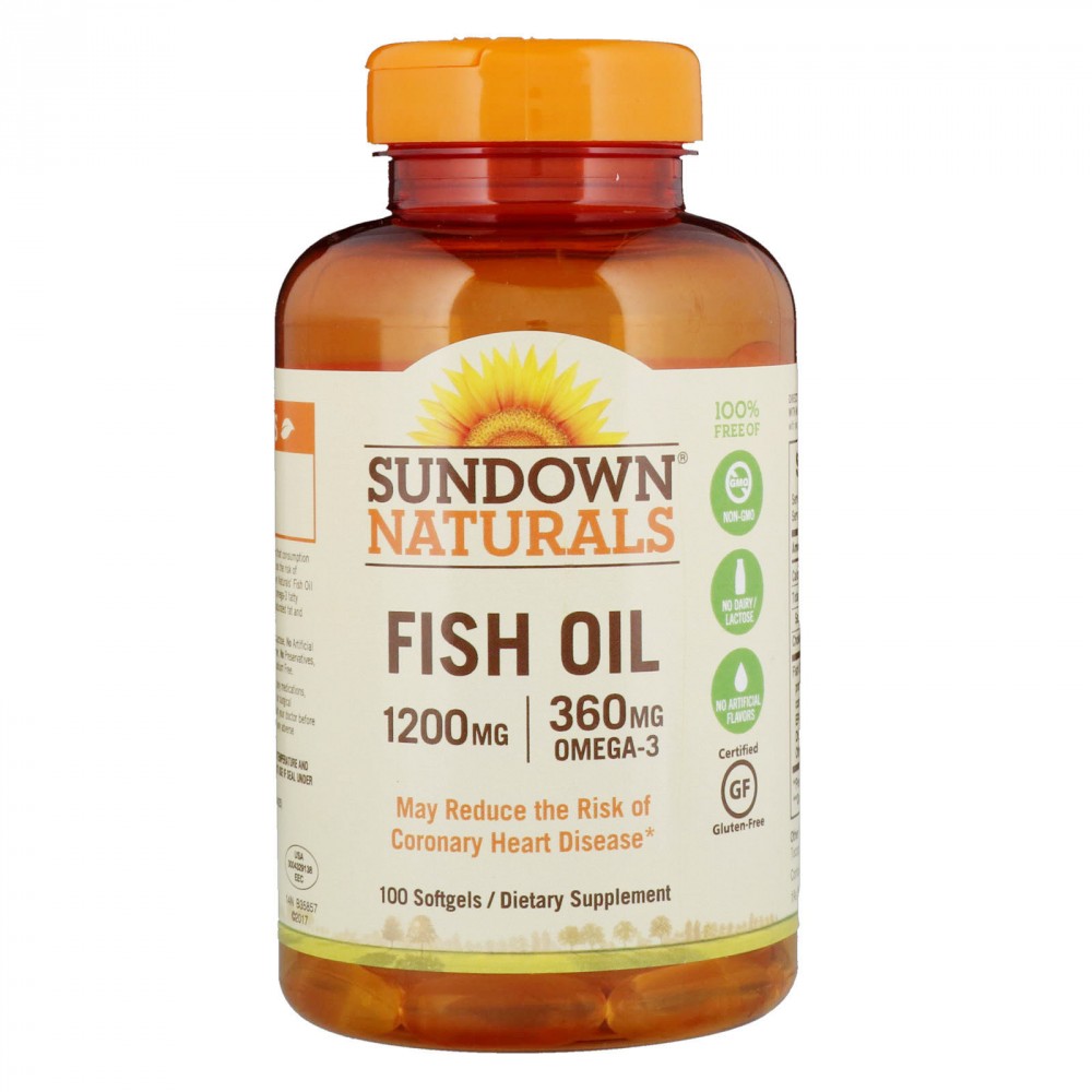Sundown Naturals Fish Oil 