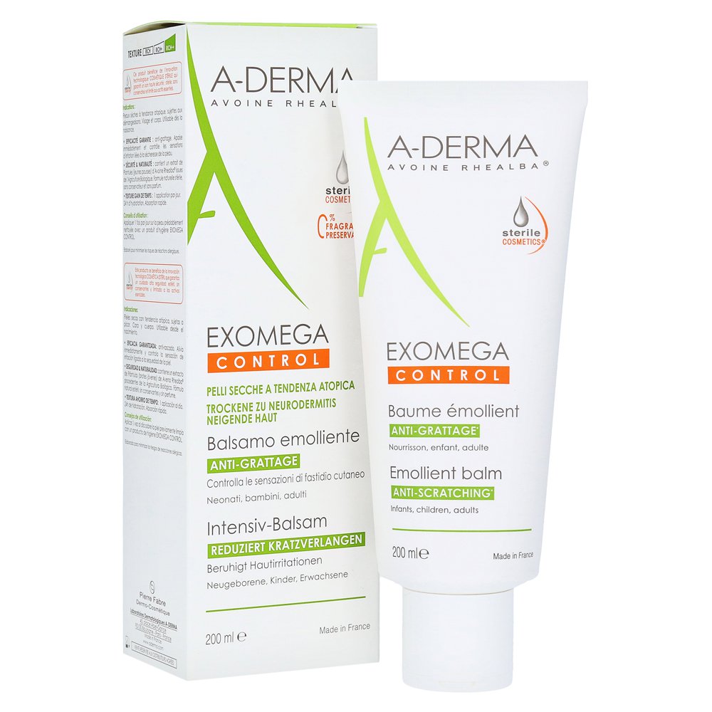 A-Derma EXOMEGA Control Softening Cream 