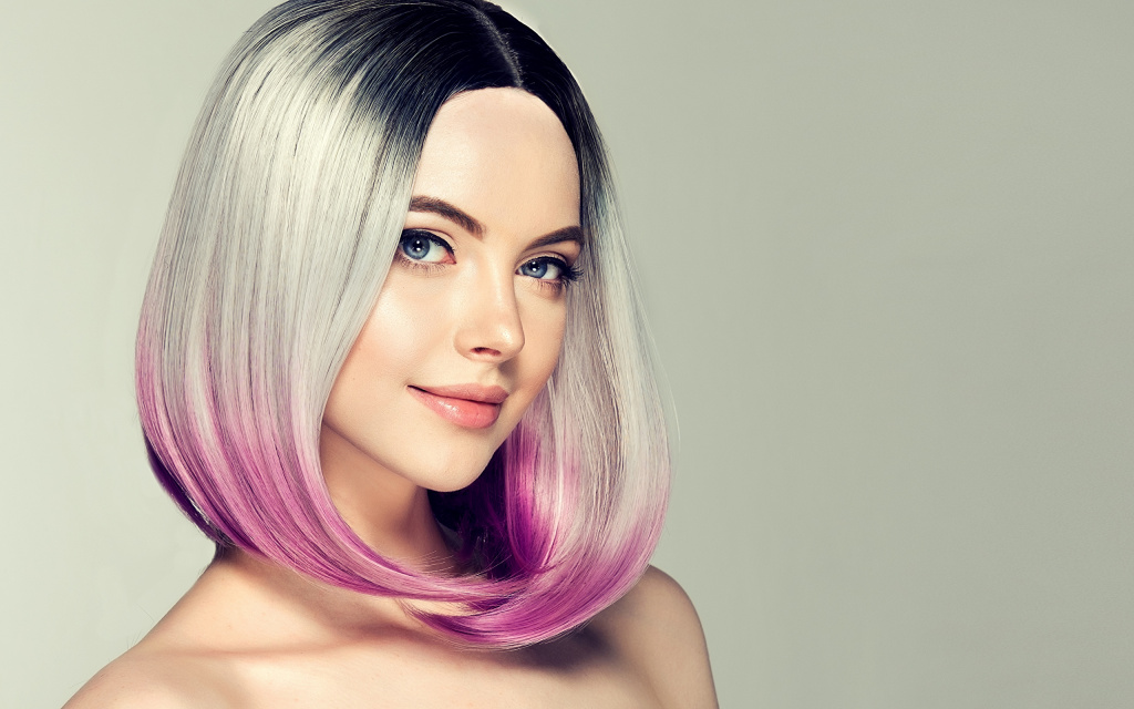 How to dye your hair for a day using plain corrugated paper 