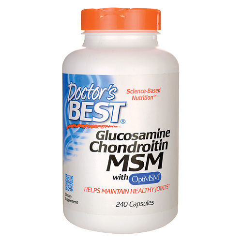 Doctor's Best Glucosamine, Chondroitin & MSM with OptiMSM 