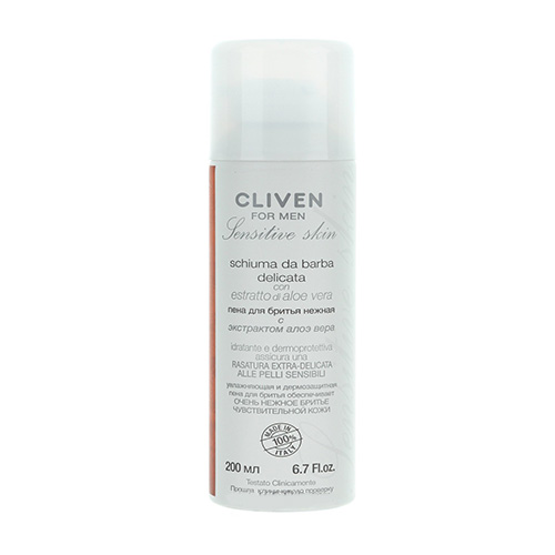 Cliven Shaving Foam Gentle with Aloe Vera Extract 