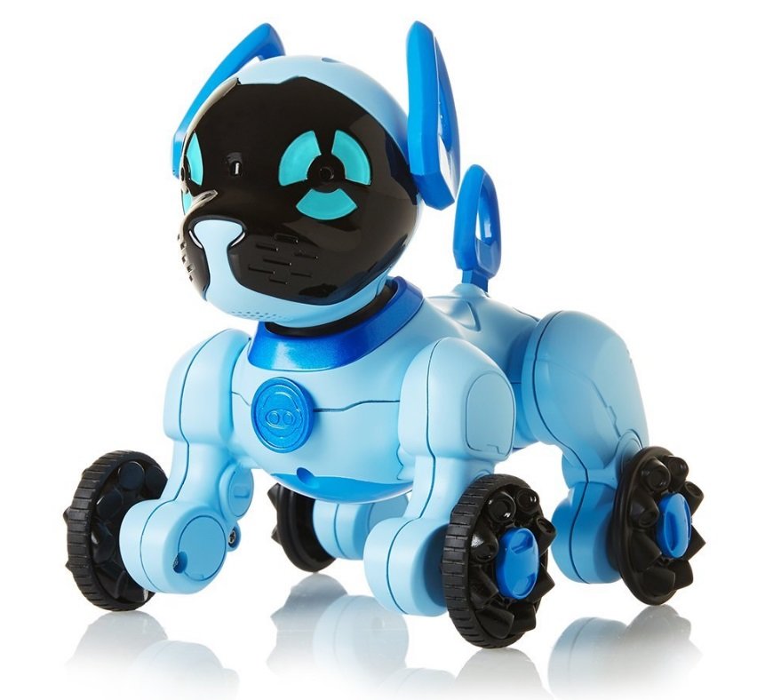 Toy WowWee 'Chippy Dog' blue 