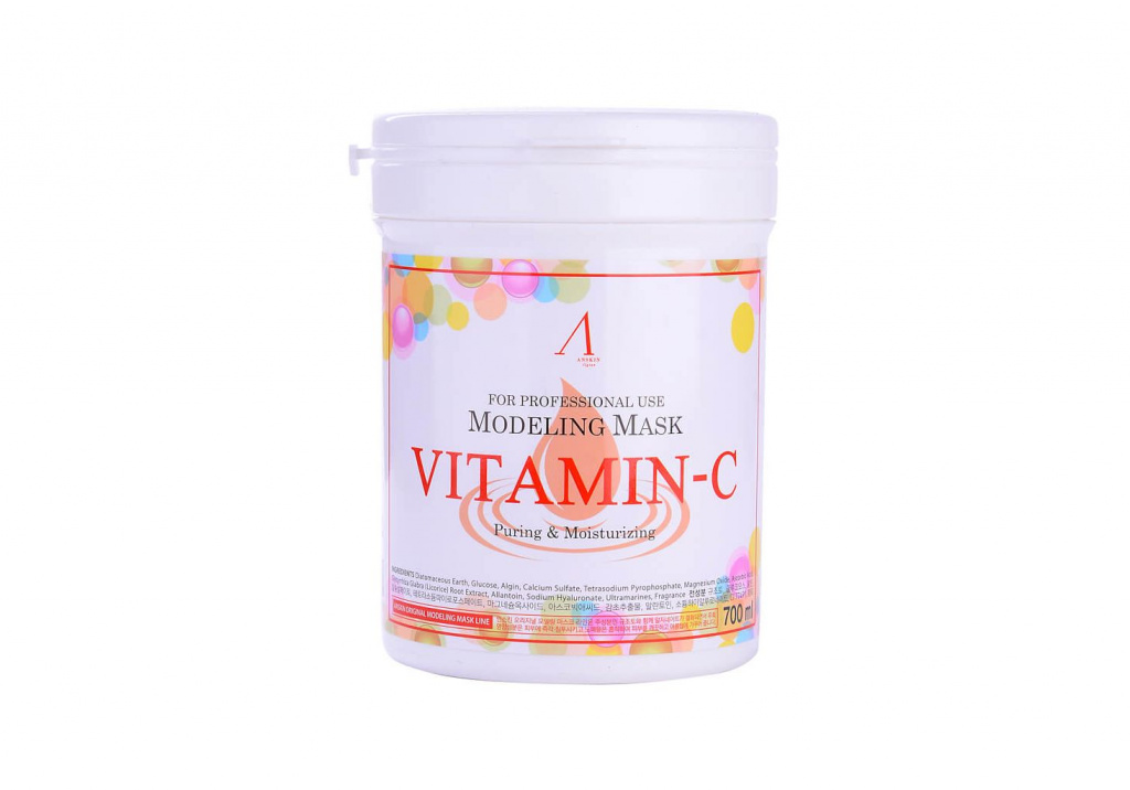 Anskin alginate mask Vitamin-C for dull skin 
