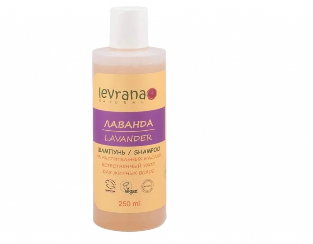 Levrana shampoo Lavender for oily hair 