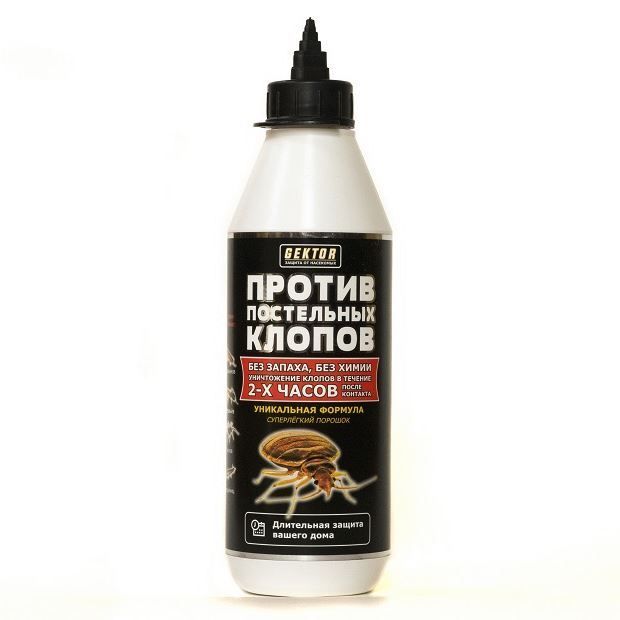 Gektor (Hector) means powder against bed bugs, 100 g 