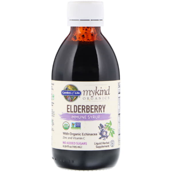 GARDEN OF LIFE IMMUNITY SYRUP WITH ELDERLY 