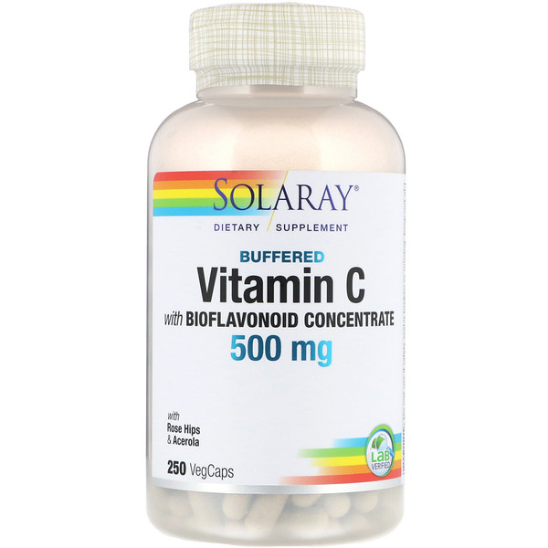 SOLARAY VITAMIN C WITH BIOFLAVONOID CONCENTRATE 
