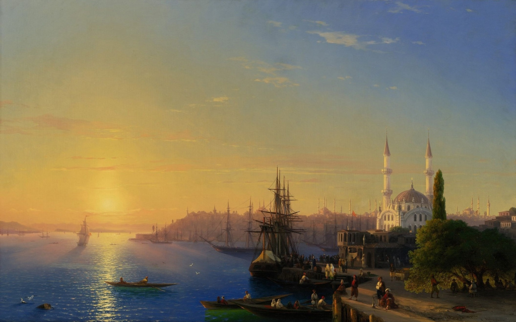 View of Constantinople and the Bosphorus 