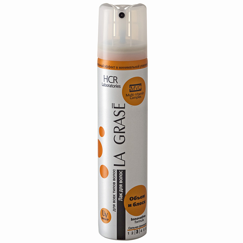 La Grase Hairspray Volume and shine strong hold 