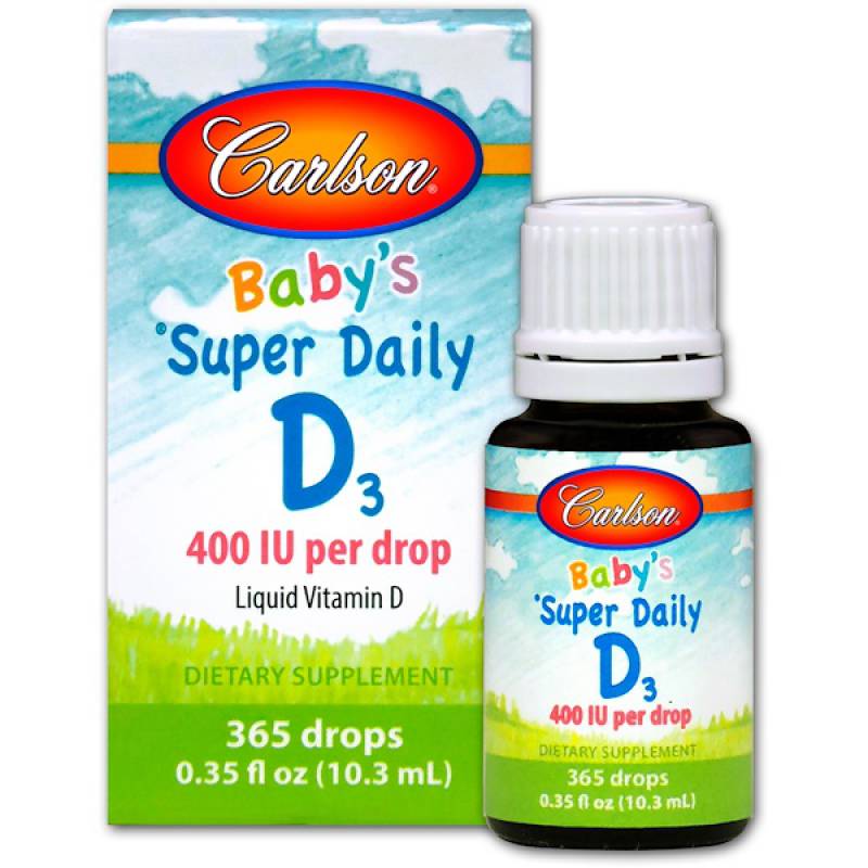 drops, Children's Liquid Vitamin D3, 400 IU 