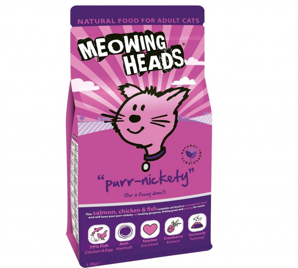 Meowing Heads Purr with Salmon and Chicken (1.5 kg) 
