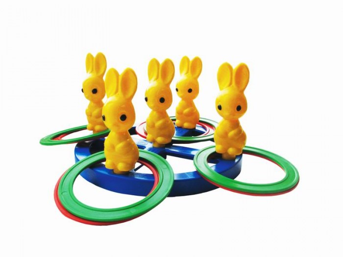 Play Playdorado Ring-toss Bunnies 