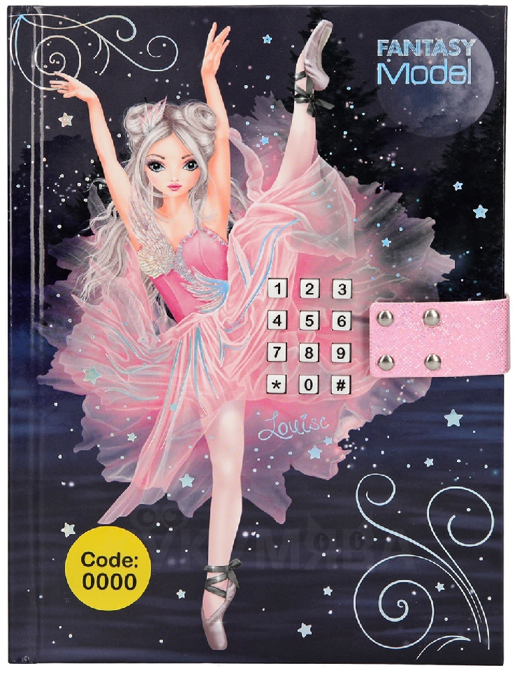 Diary with code and music Depesche TOPModel Fantasy Ballerina 