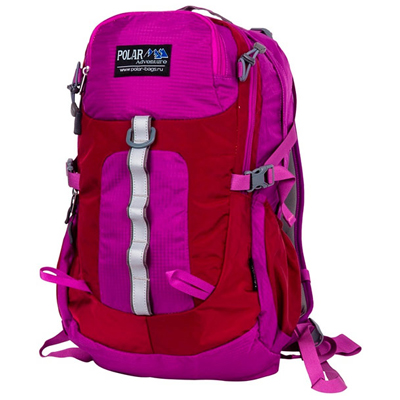POLAR P3820 TEEN BACKPACK PINK-RED 