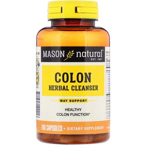 Mason Natural Colon Cleanser Herbal 