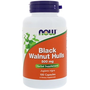 Now Foods Black Walnut Hulls 