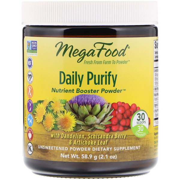 MegaFood Daily Cleansing Powder Biogenic Activator 