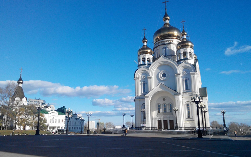 TRANSFIGURATION CATHEDRAL .