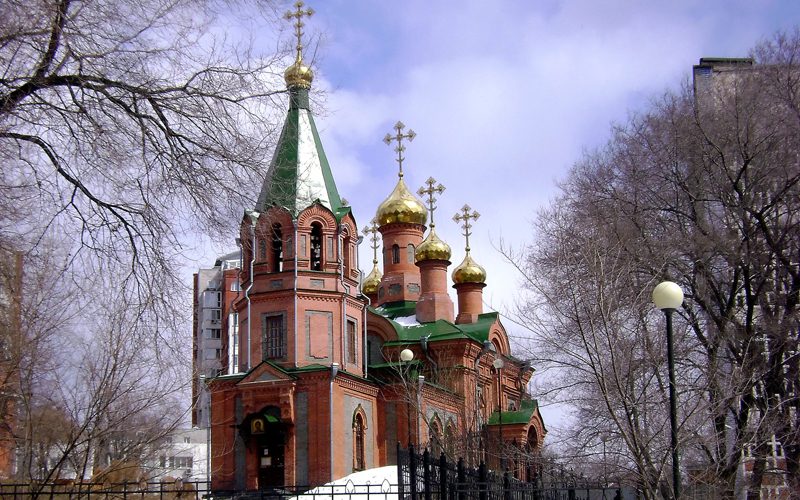 TEMPLE OF HOLY INNOKENTY IRKUTSKY 